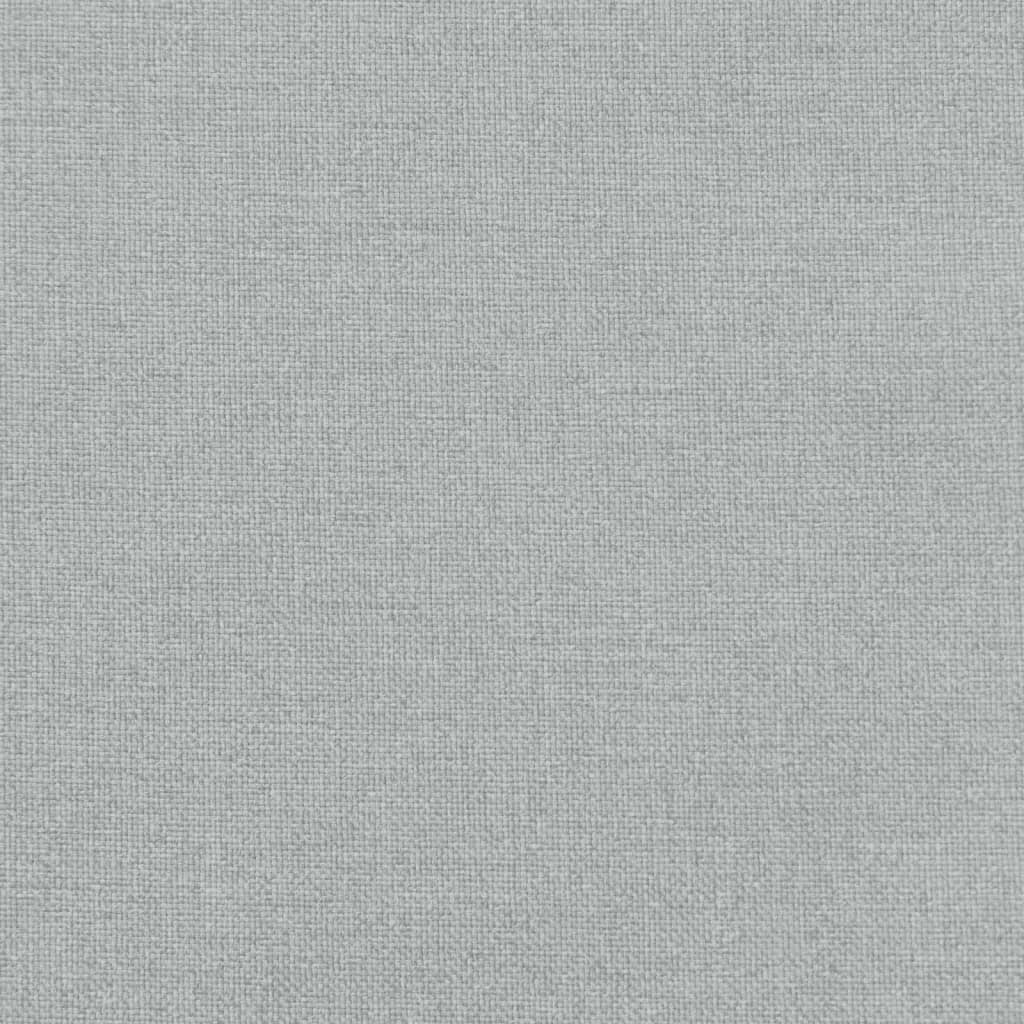 vidaXL Μαξιλάρι Ξαπλώστρας Ανοιχτό Γκρι 200x70x4 εκ. Ύφασμα