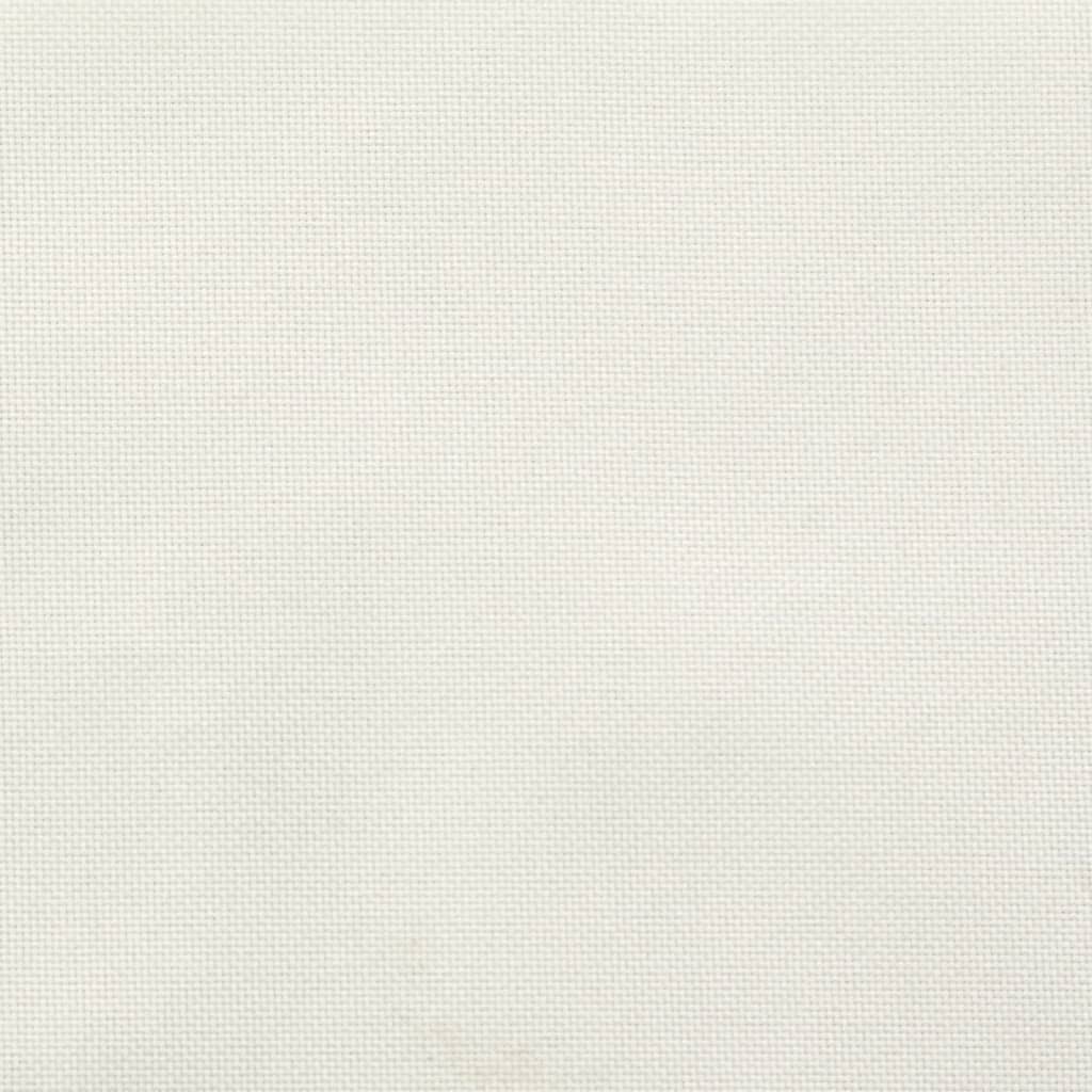 vidaXL Μαξιλάρι Ξαπλώστρας Κρεμ Μελανζέ 200x70x4 εκ. Ύφασμα