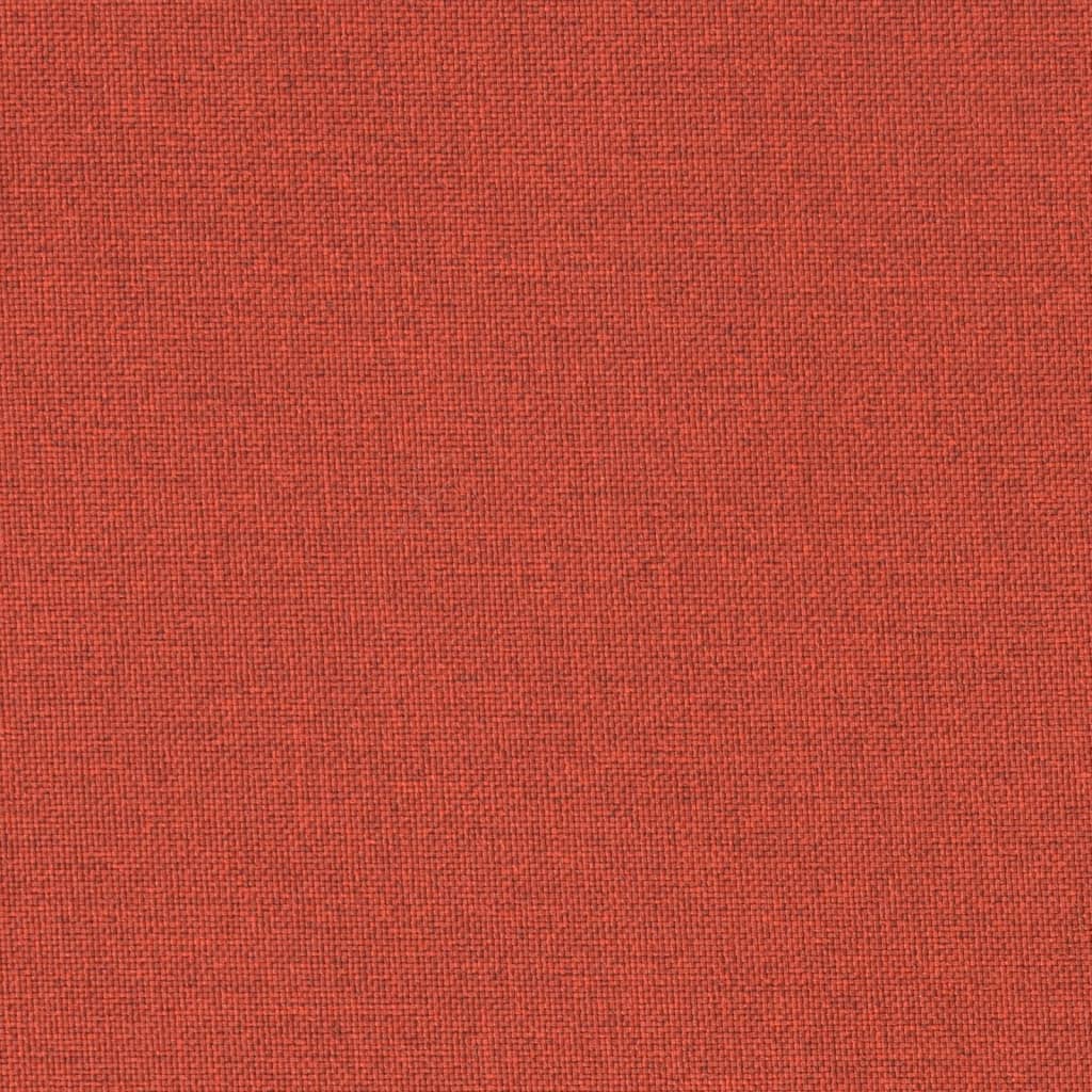 vidaXL Μαξιλάρια Πάγκου Κήπου Κόκκινο Μελανζέ 100x50x7 εκ. Ύφασμα