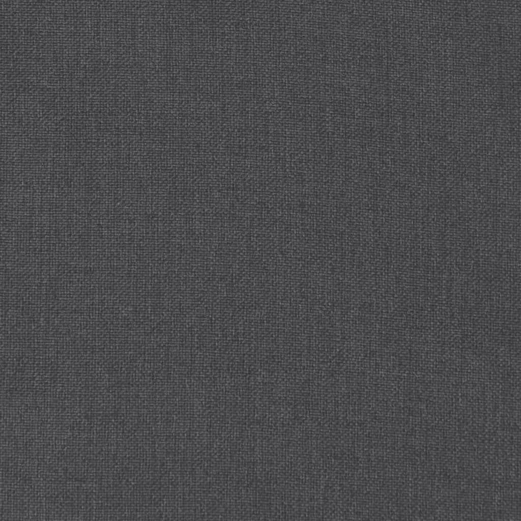 vidaXL Μαξιλάρι Πάγκου Κήπου Ανθρακί Μελανζέ 180x50x7 εκ. Ύφασμα