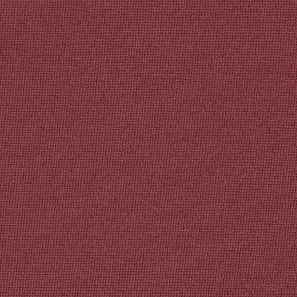 vidaXL Μαξιλάρια Πάγκου Κήπου 2 τεμ. Μπορντό Μελανζέ 100x50x7 εκ. Ύφ.