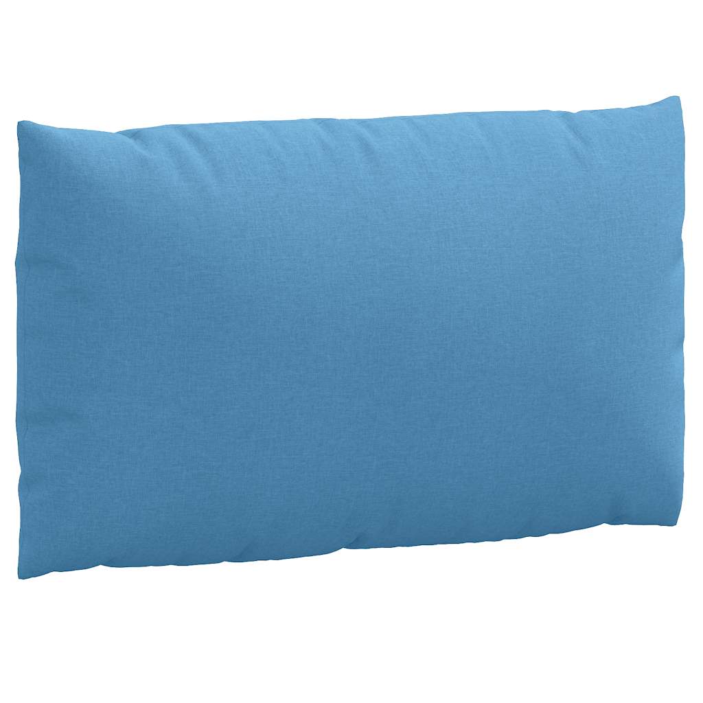 vidaXL Μαξιλάρια από Παλέτες 2 τεμ. από Ύφασμα Melange Blue