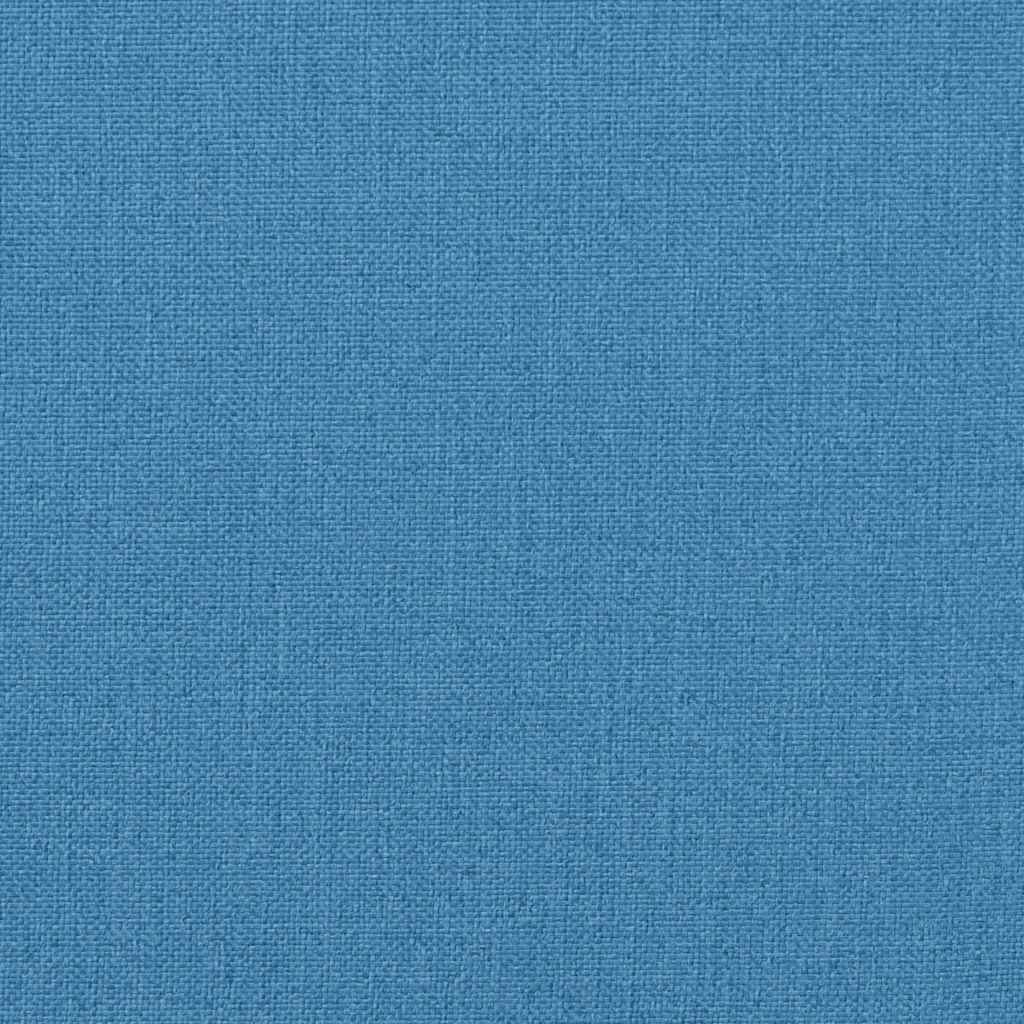 vidaXL Μαξιλάρια Παλέτας 3 τεμ. Μπλε Μελανζέ Υφασμάτινα