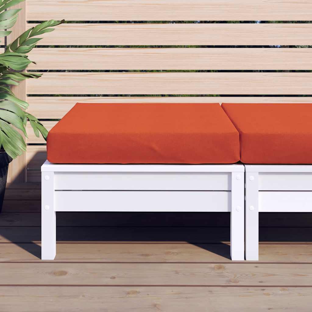 vidaXL Μαξιλάρι Παλέτας Κόκκινο 60x60x9,5 εκ. Ύφασμα