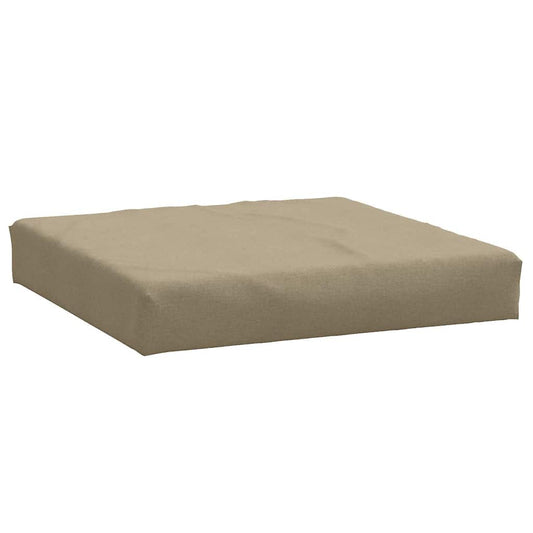 vidaXL Μαξιλάρι Παλέτας Taupe 60x60x9,5 εκ. Ύφασμα