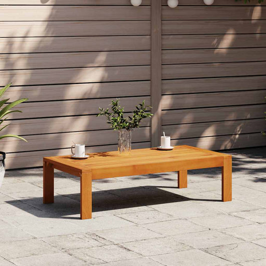 vidaXL Τραπέζι Κήπου 100 x 50 x 27 εκ. από Μασίφ Ξύλο Ακακίας