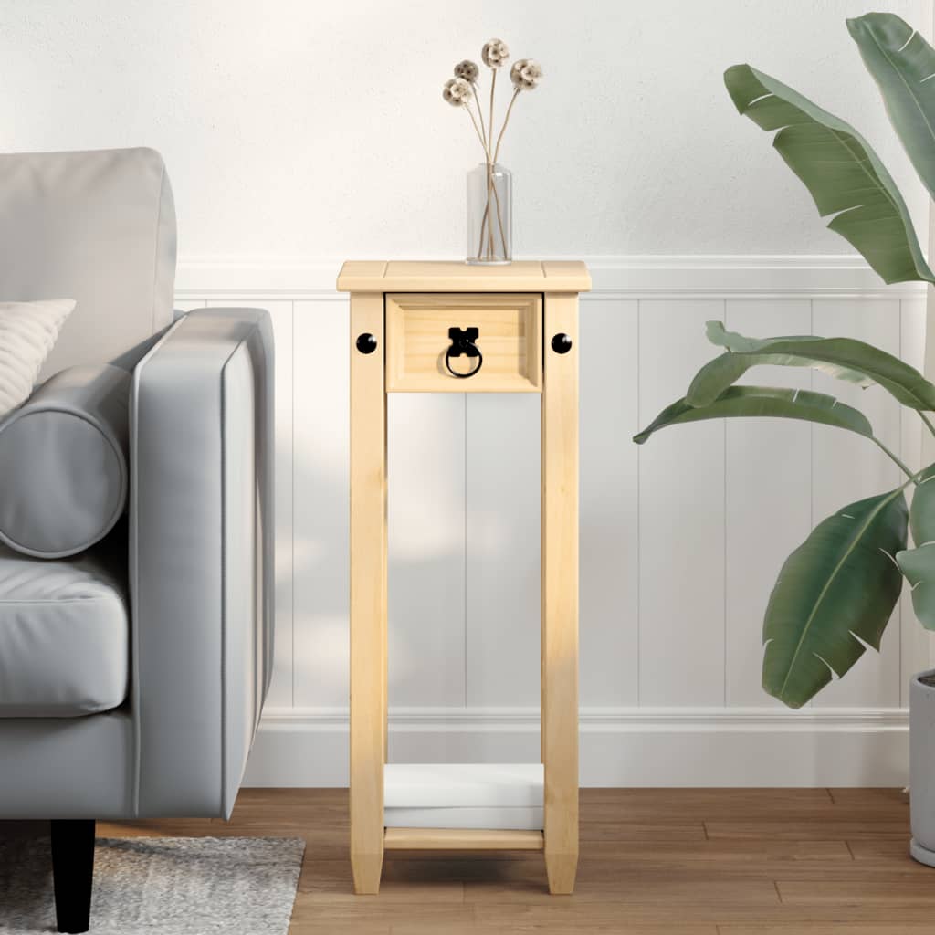 vidaXL Βάση Φυτών Corona 30 x 30 x 73 εκ. από Μασίφ Ξύλο Πεύκου