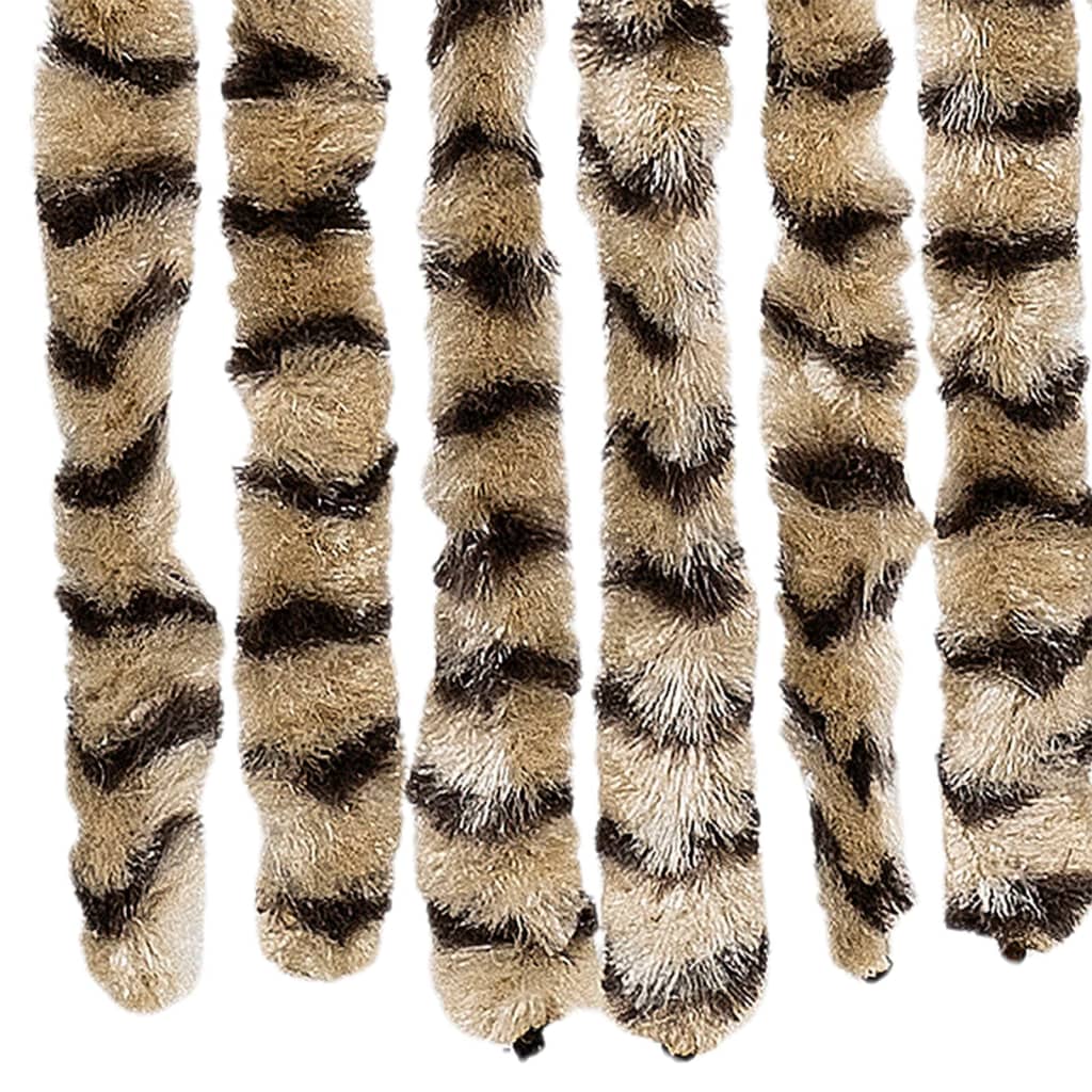 vidaXL Σήτα Εντόμων Μπεζ/ Καφέ 100x200 εκ. από Σενίλ