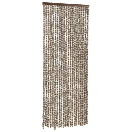 vidaXL Σήτα Εντόμων Taupe / Λευκό 56 x 200 εκ. από Σενίλ