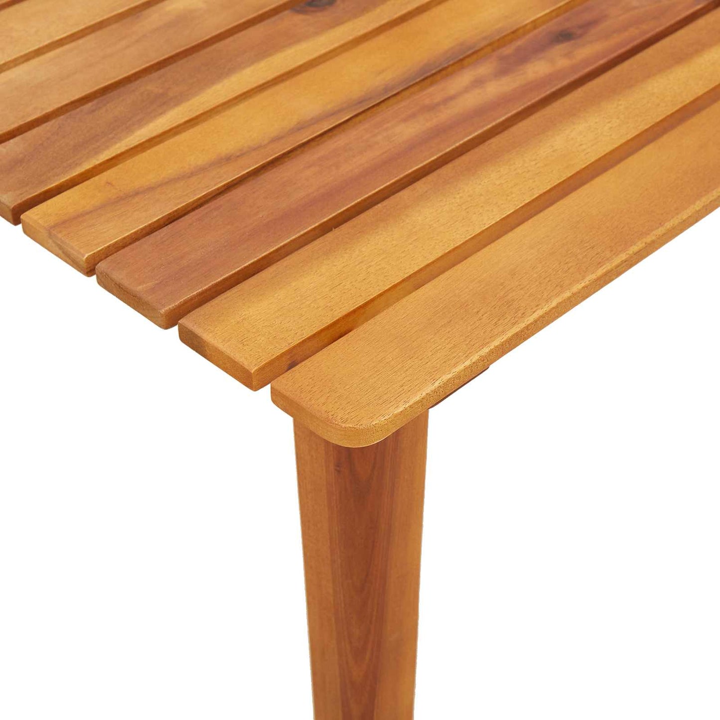 vidaXL Τραπεζάκι Πλευράς Καφέ 45 x 45 x 40 cm Στερεό Ξύλο Ακακίας