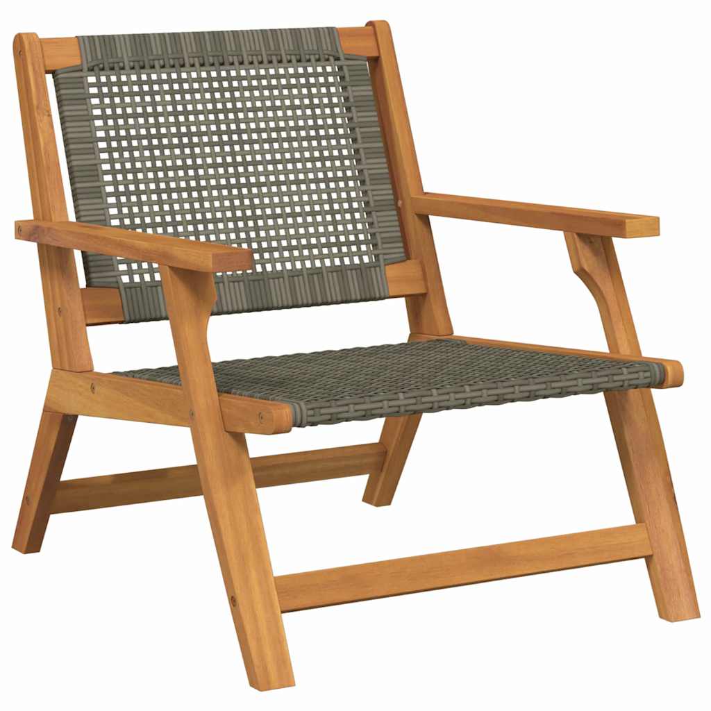 vidaXL Εξωτερικά Έπιπλα 2 pcs Γκρι 67 x 78 x 73 εκ.