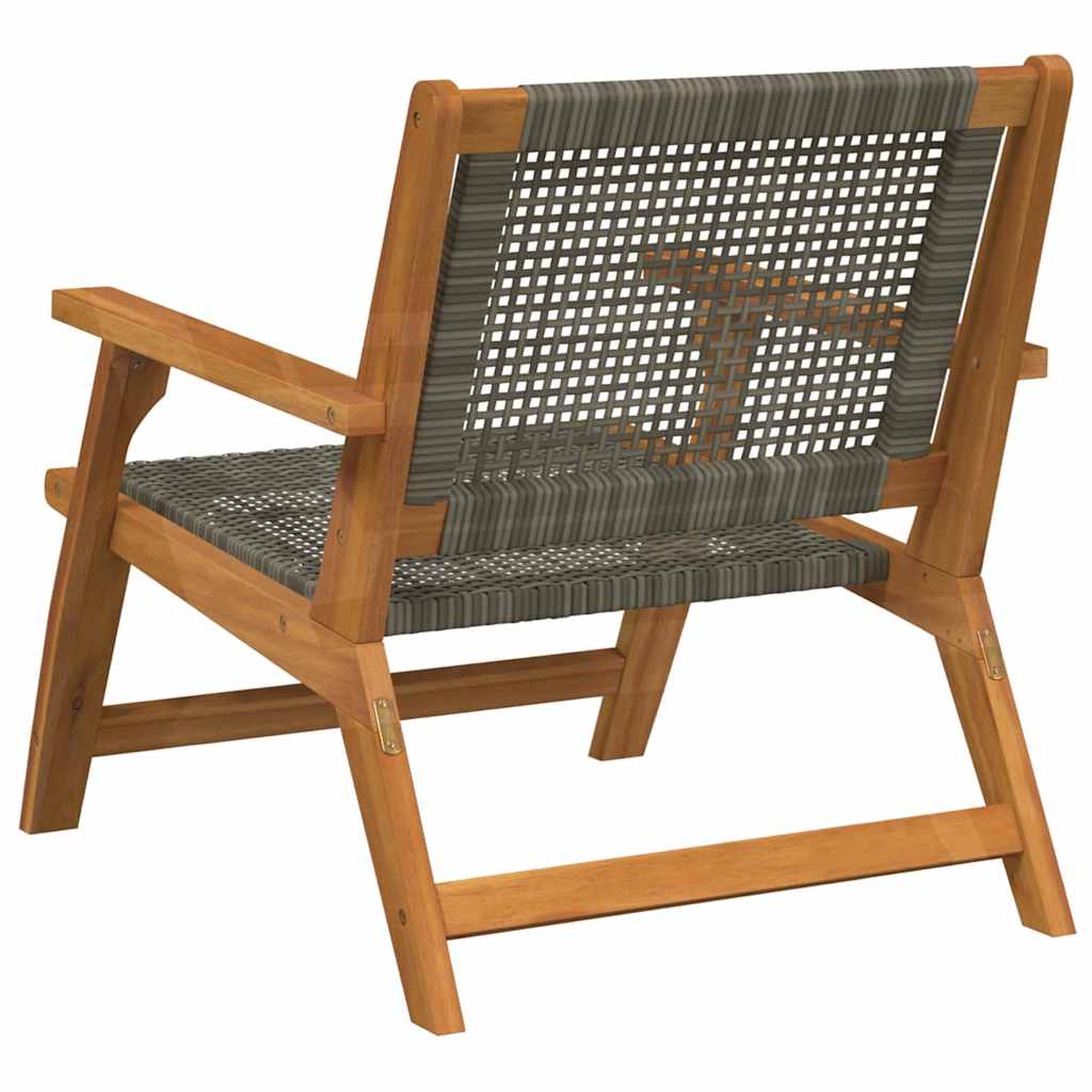 vidaXL Εξωτερικά Έπιπλα 2 pcs Γκρι 67 x 78 x 73 εκ.
