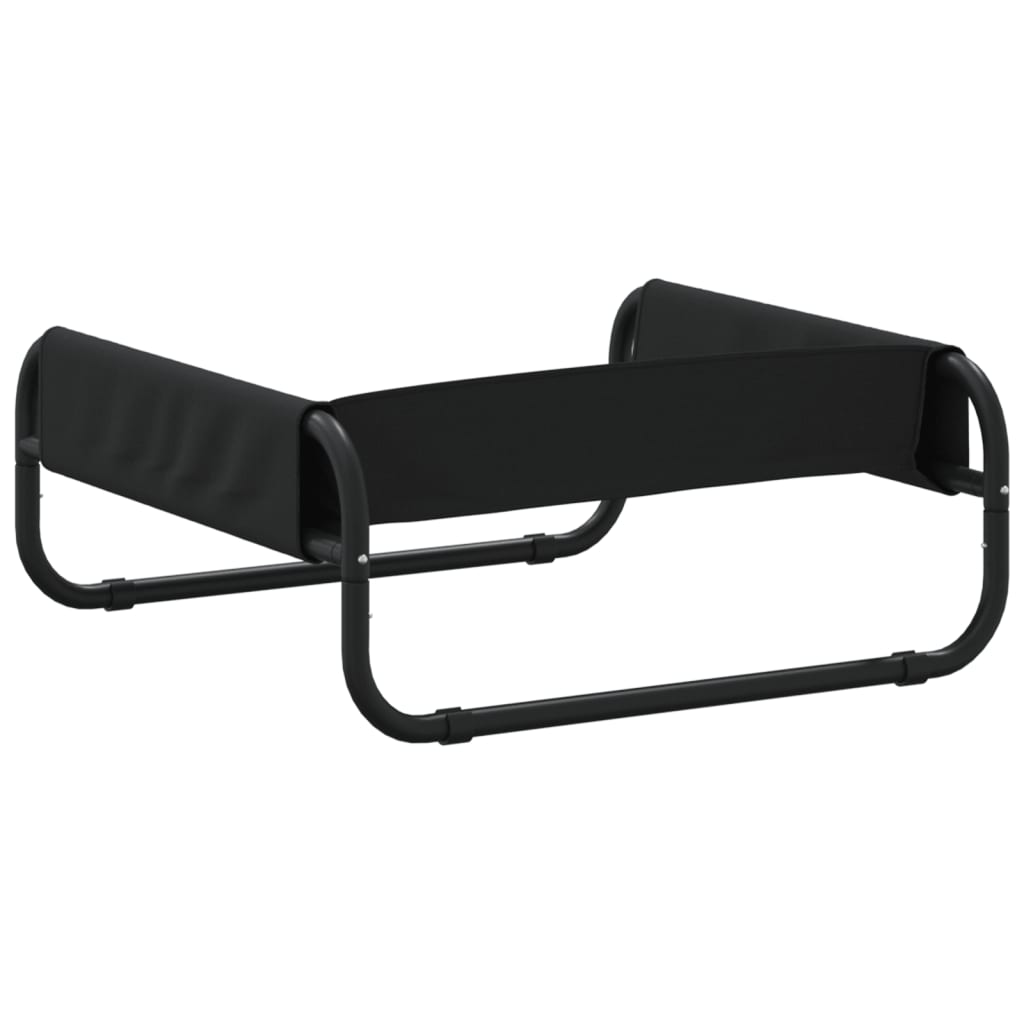 vidaXL Κρεβάτι Σκύλου Υπερυψωμένο Ανθρακί από Ύφασμα Oxford και Ατσάλι