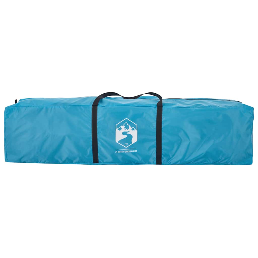 vidaXL Σκηνή Οικογενειακή με Θόλο 10 Ατόμων Ταχ. Απελευθέρωσης Μπλε