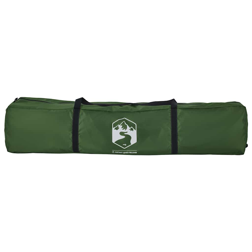 vidaXL Σκηνή Κάμπινγκ με Θόλο 4 Ατόμων Ταχείας Απελευθέρωσης Πράσινη