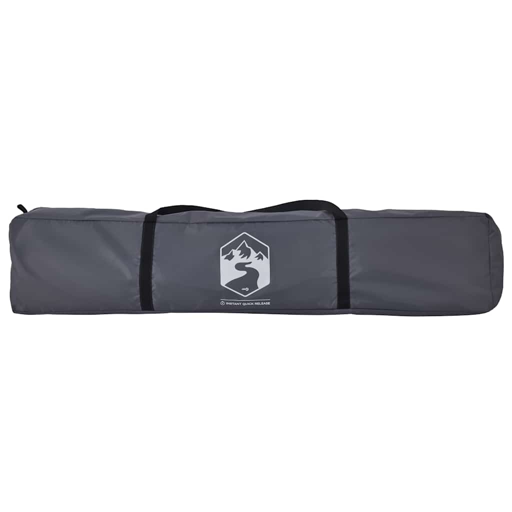 vidaXL Σκηνή Κάμπινγκ με Θόλο 4 Ατ. Ταχείας Απελευθέρωσης Γκρι/Πράσινο