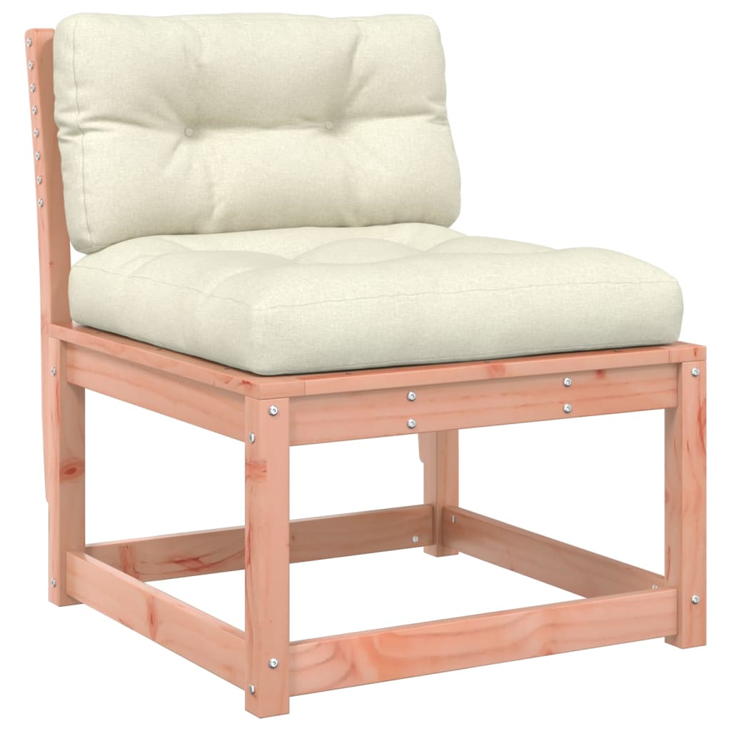 vidaXL Καναπές Κήπου Σετ 6 Τεμαχίων Μασίφ Ψευδοτσούγκα με Μαξιλάρια