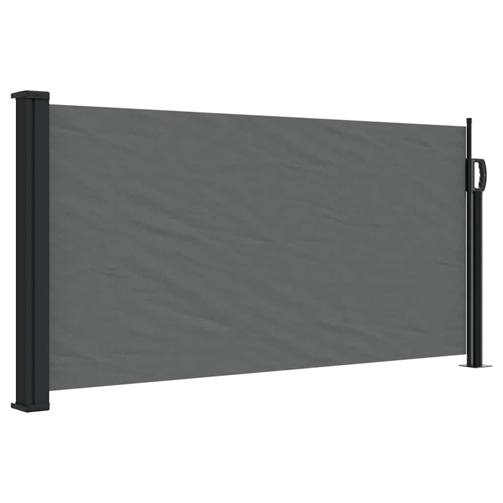vidaXL Πτυσσόμενη Πλαϊνή Τέντα Ανθρακί 100x300 εκ.
