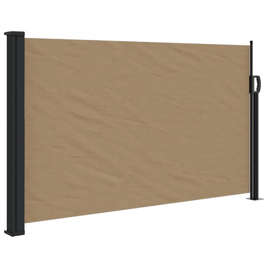 vidaXL Σκίαστρο Πλαϊνό Συρόμενο Taupe 117 x 300 εκ.