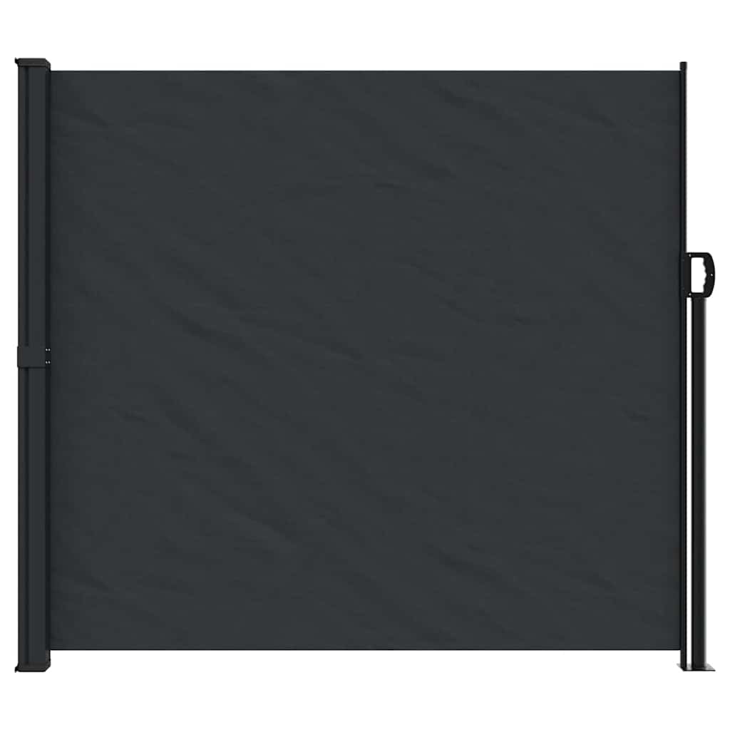 vidaXL Σκίαστρο Πλαϊνό Συρόμενο Μαύρο 180 x 300 εκ.