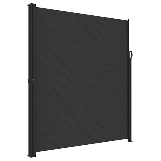 vidaXL Σκίαστρο Πλαϊνό Συρόμενο Μαύρο 220 x 300 εκ.