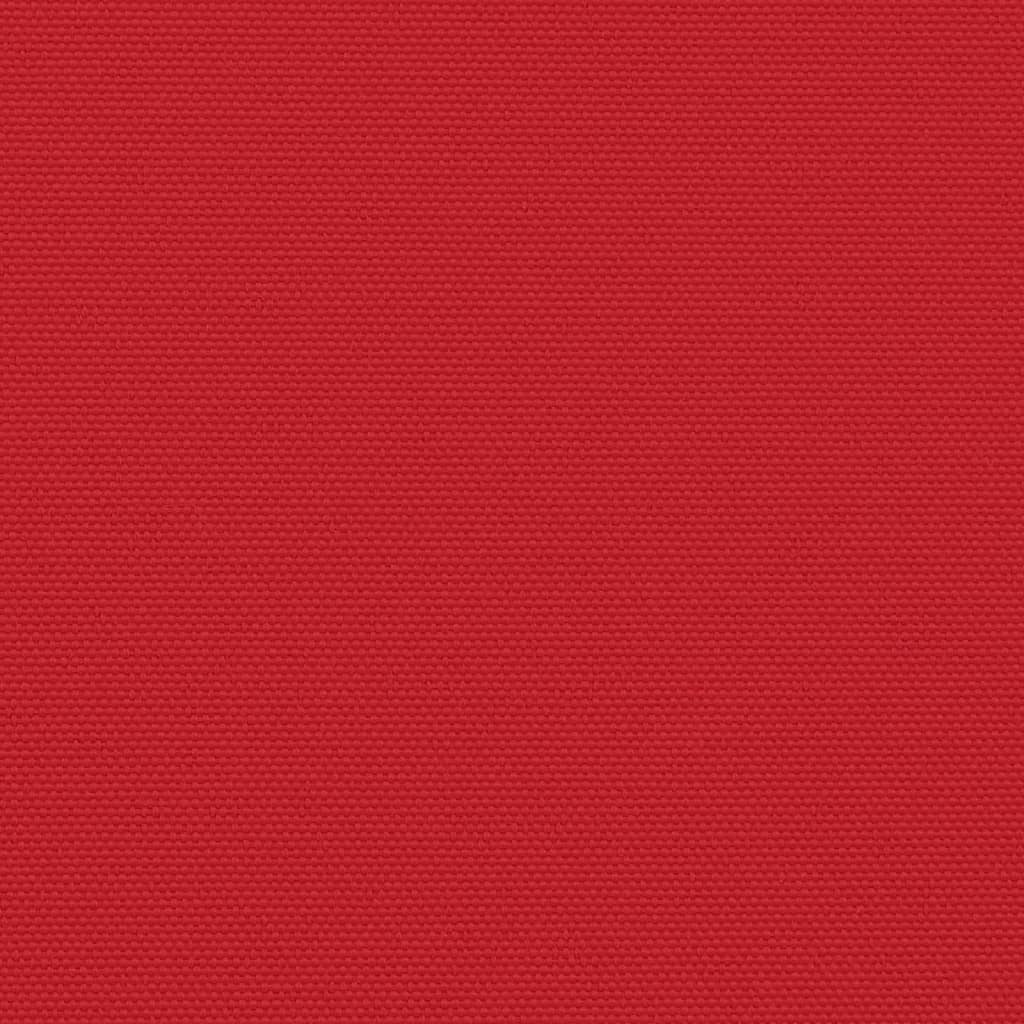 vidaXL Σκίαστρο Πλαϊνό Συρόμενο Κόκκινο 140 x 500 εκ.