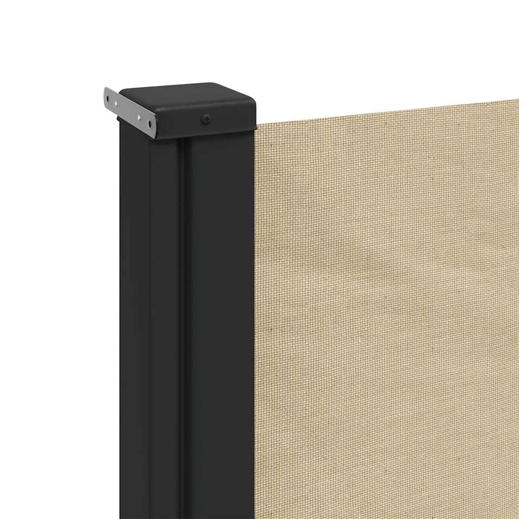 vidaXL Σκίαστρο Πλαϊνό Συρόμενο Μπεζ 160 x 600 εκ.