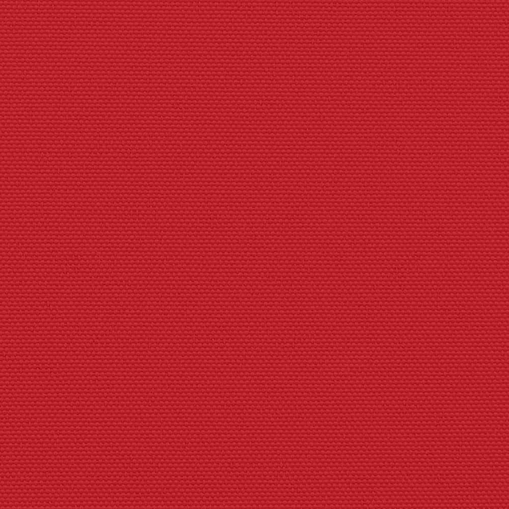 vidaXL Σκίαστρο Πλαϊνό Συρόμενο Κόκκινο 120 x 600 εκ.