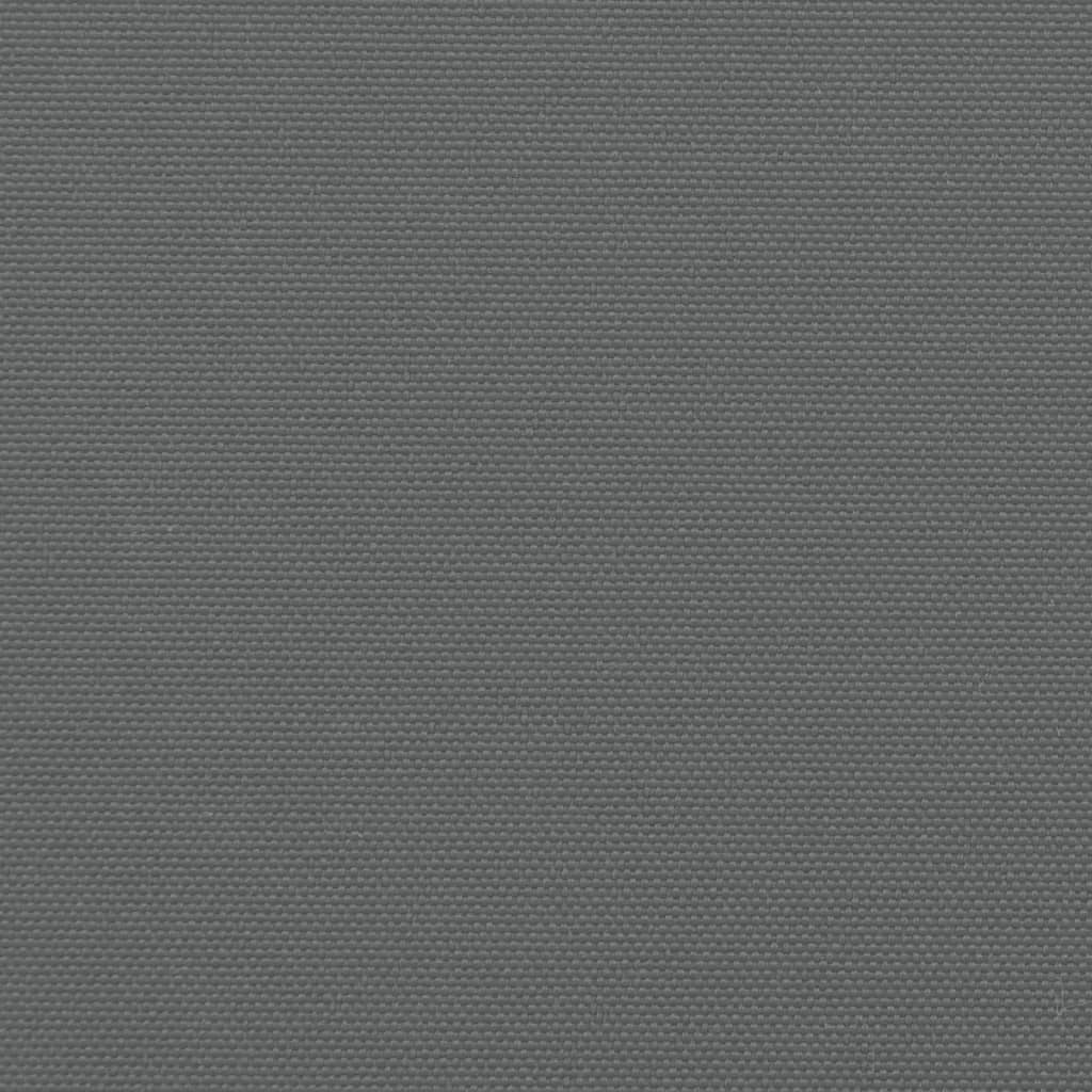 vidaXL Σκίαστρο Πλαϊνό Συρόμενο Ανθρακί 140 x 600 εκ.