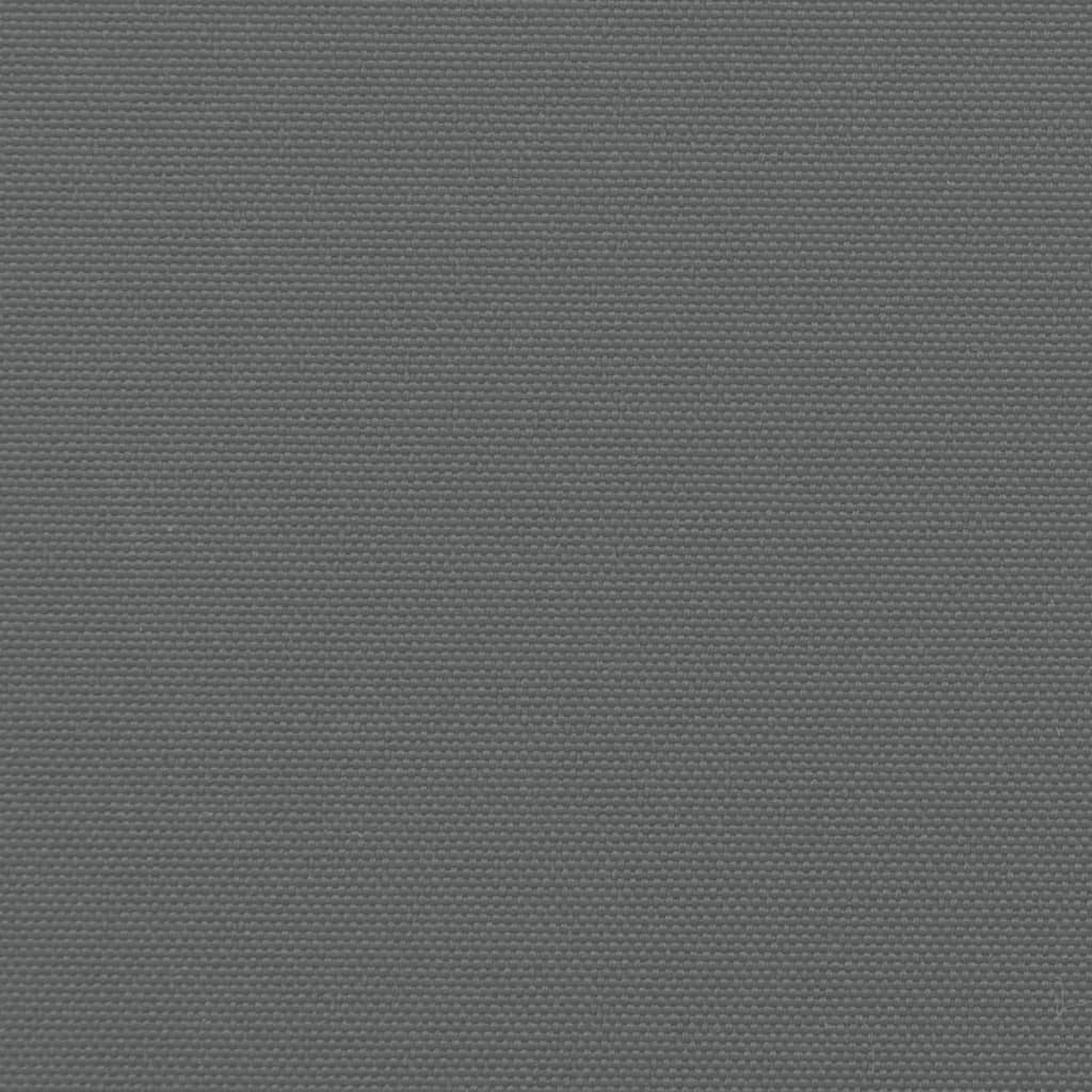vidaXL Σκίαστρο Πλαϊνό Συρόμενο Ανθρακί 160 x 600 εκ.