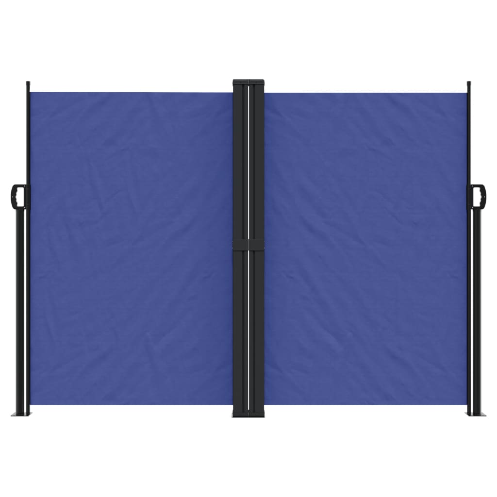 vidaXL Σκίαστρο Πλαϊνό Συρόμενο Μπλε 180 x 600 εκ.