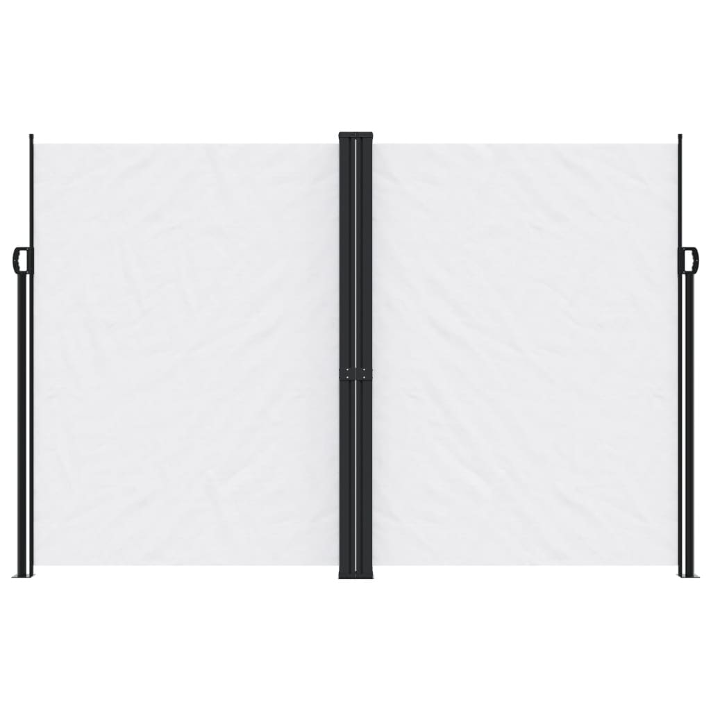 vidaXL Σκίαστρο Πλαϊνό Συρόμενο Λευκό 220 x 600 εκ.