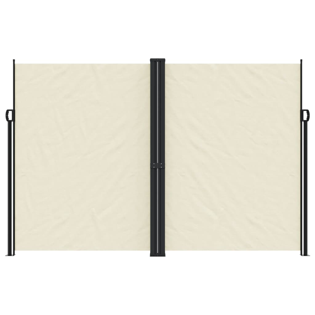 vidaXL Σκίαστρο Πλαϊνό Συρόμενο Κρεμ 220 x 1000 εκ.