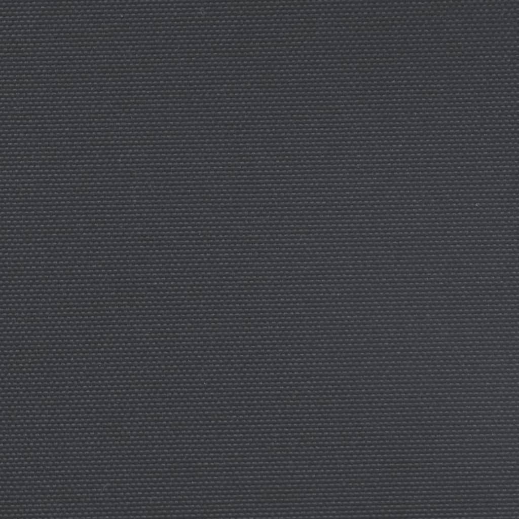 vidaXL Διαχωριστικό Βεράντας Συρόμενο Μαύρο 140 x 1200 εκ.