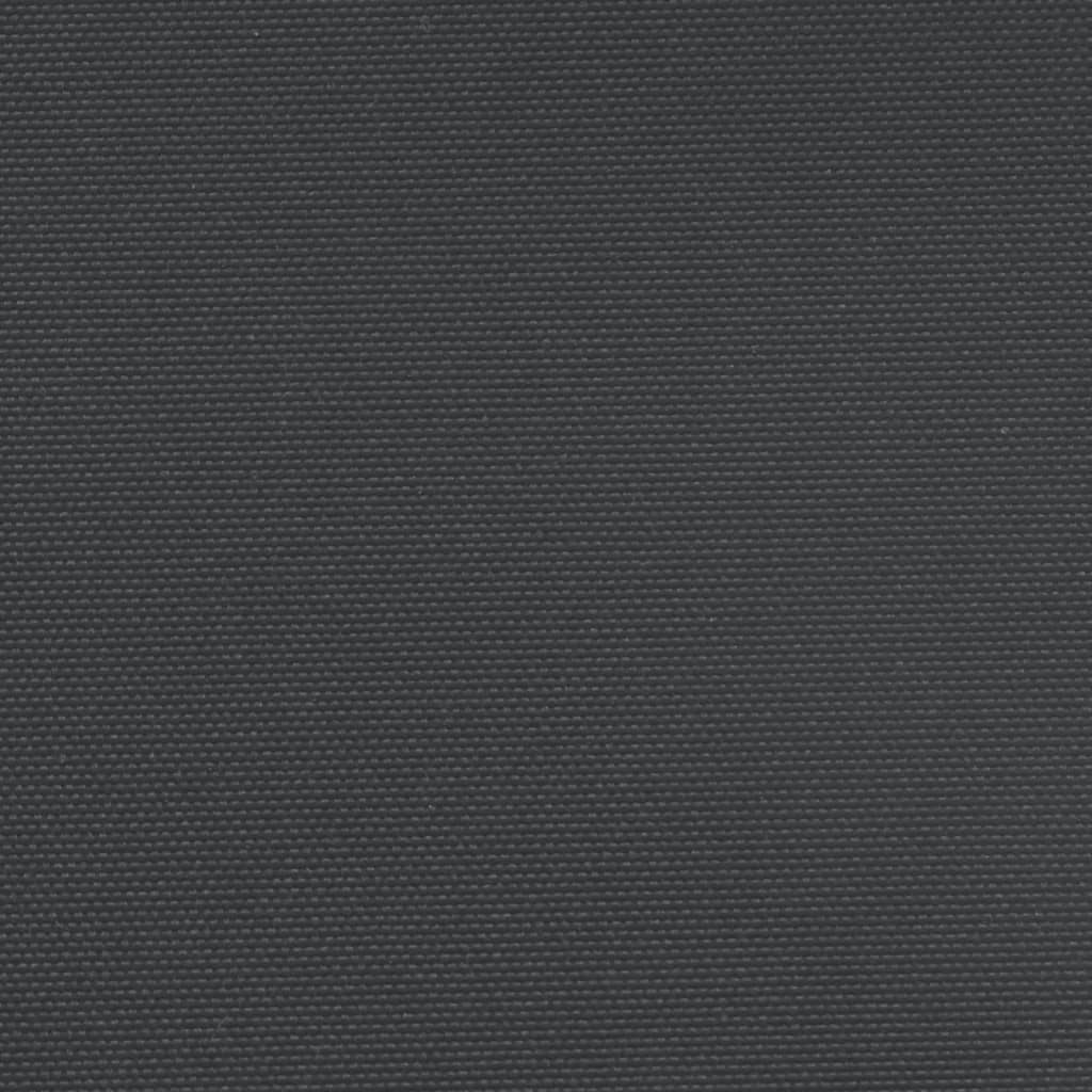 vidaXL Σκίαστρο Πλαϊνό Συρόμενο Μαύρο 160 x 1200 εκ.