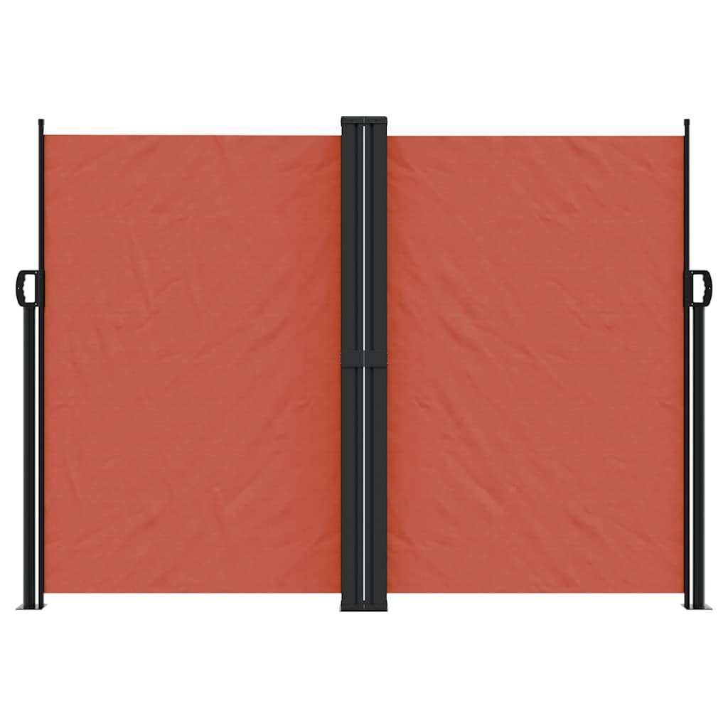 vidaXL Σκίαστρο Πλαϊνό Συρόμενο Τερακότα 180 x 1200 εκ.