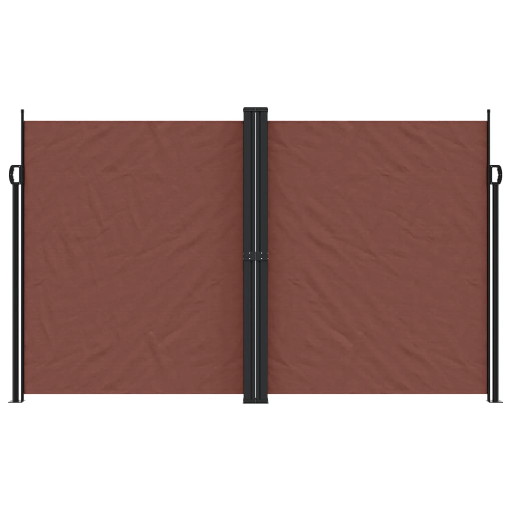 vidaXL Σκίαστρο Πλαϊνό Συρόμενο Καφέ 200 x 1200 εκ.