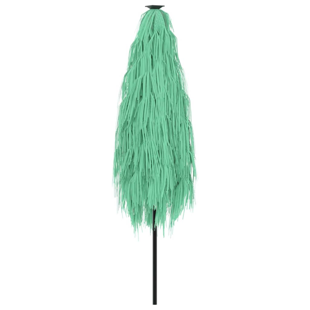 vidaXL Ομπρέλα Κήπου με Ατσάλινο Ιστό Πράσινη 248x248x248 εκ.