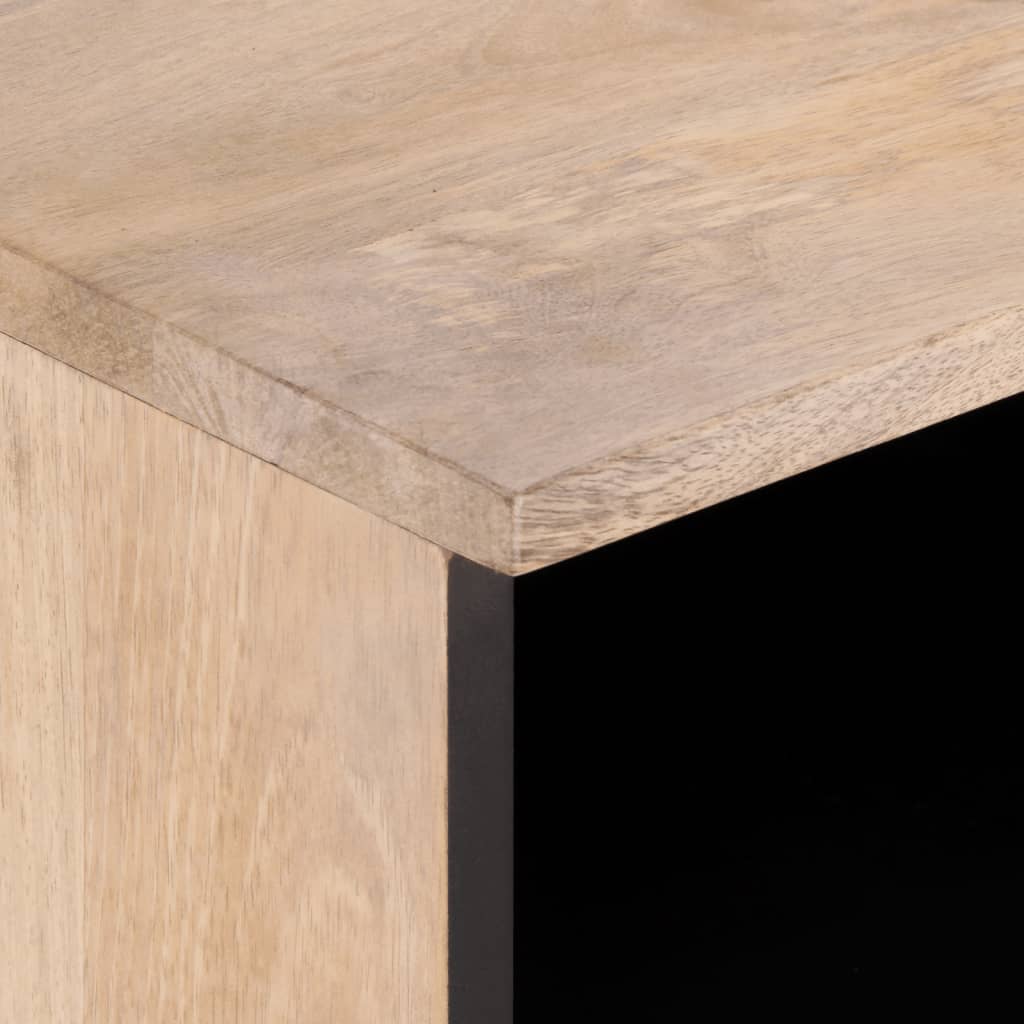 vidaXL Έπιπλο Τηλεόρασης 100x34x46 εκ. από Μασίφ Ξύλο Μάνγκο