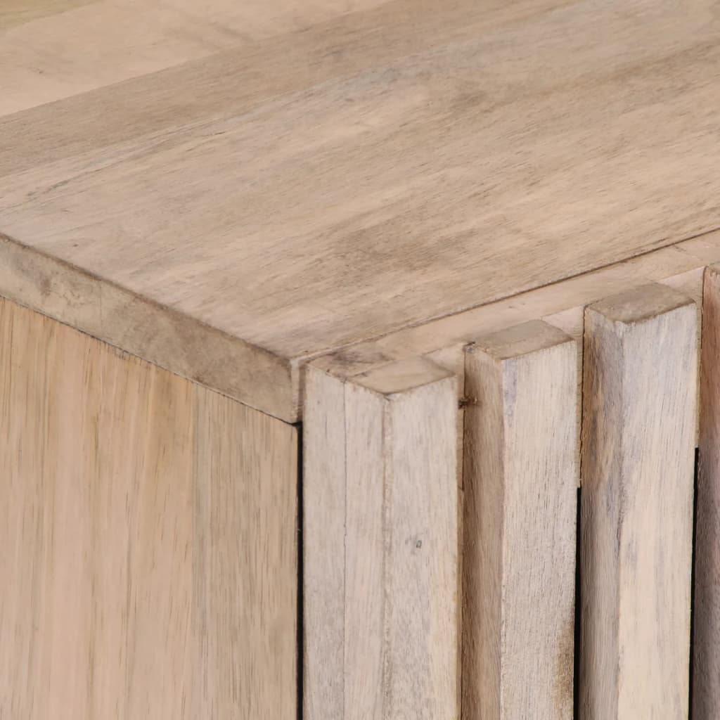 vidaXL Ντουλάπι Μπάνιου 38x34x58 εκ. από Μασίφ Ξύλο Μάνγκο