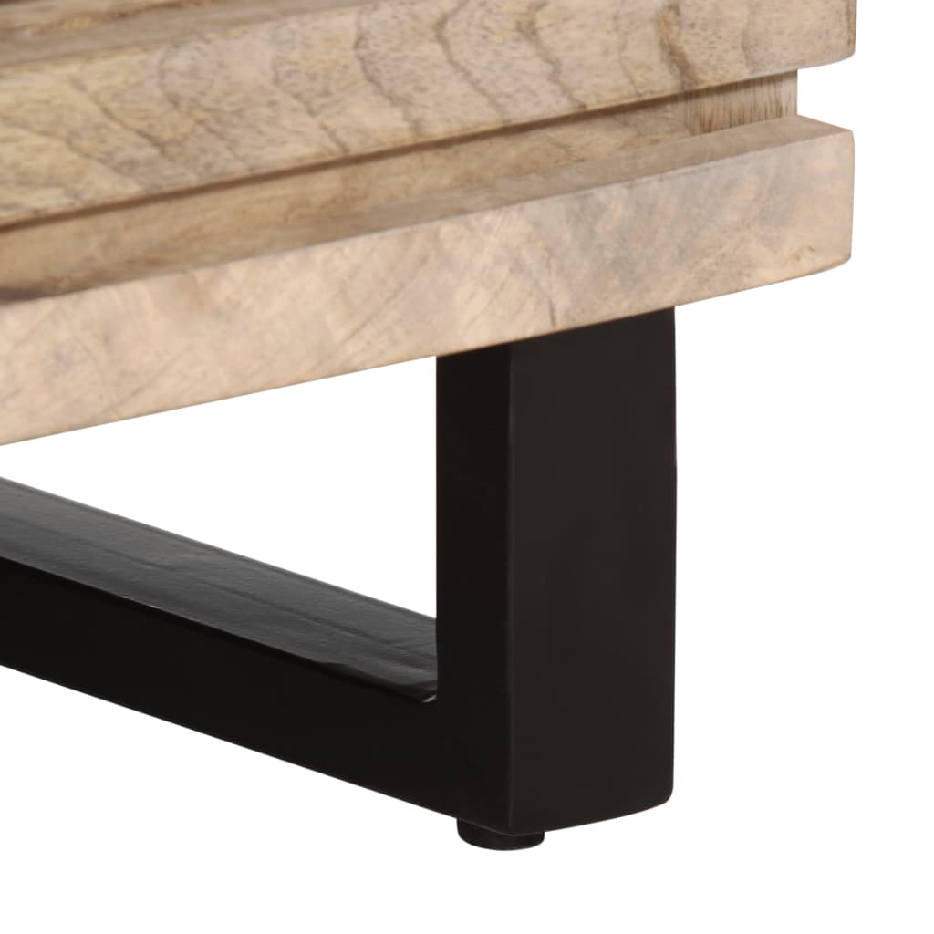 vidaXL Ντουλάπι 40x34x75 εκ. από Μασίφ Ξύλο Μάνγκο