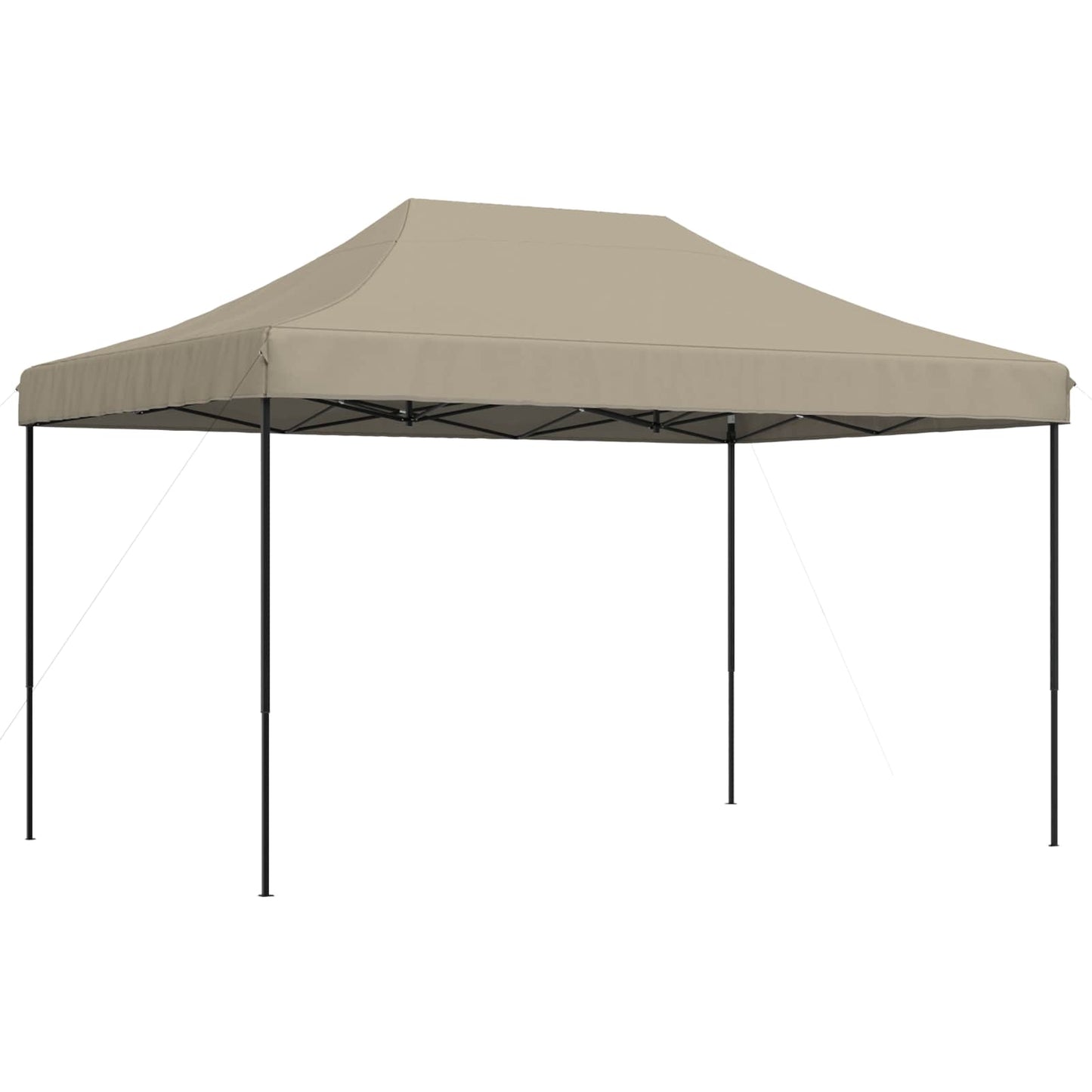 vidaXL Τέντα Εκδηλώσεων Πτυσσόμενη Pop-Up Taupe 440x292x315 εκ.