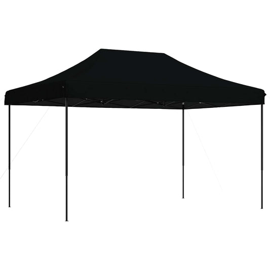 vidaXL Τέντα Εκδηλώσεων Πτυσσόμενη Pop-Up Μαύρο 440x292x315 εκ.