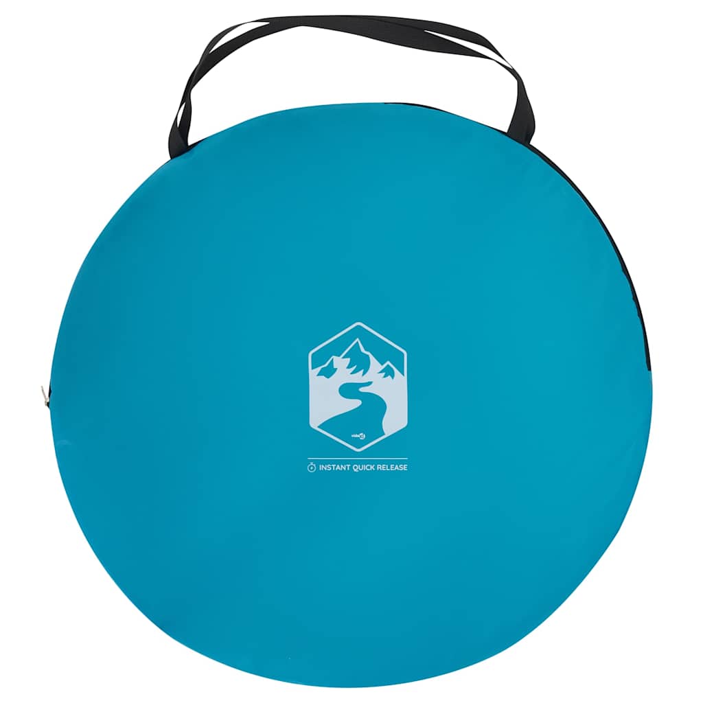 vidaXL Σκηνή Τουαλέτας/Ντουζιέρας Pop Up Μπλε Αδιάβροχη