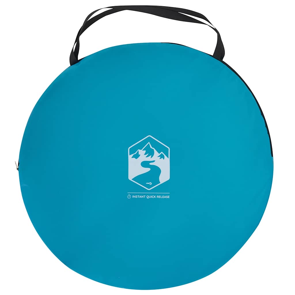 vidaXL Σκηνή Τουαλέτας/Ντουζιέρας Pop Up Μπλε Αδιάβροχη