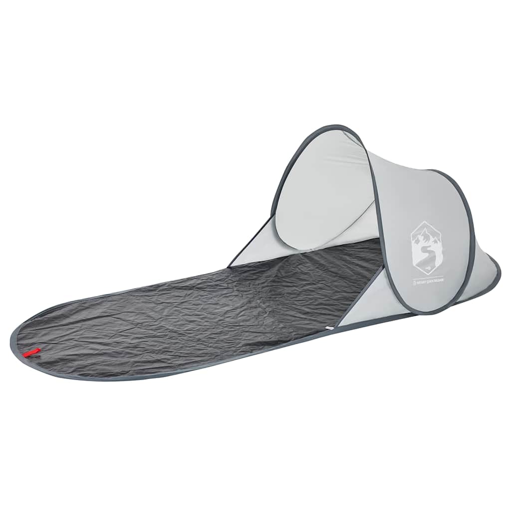 vidaXL Σκηνή Γκρι Pop Up Γαλαζοπράσινη Αδιάβροχη