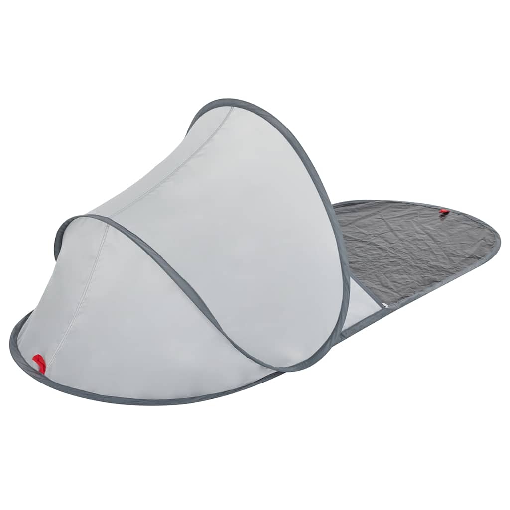 vidaXL Σκηνή Γκρι Pop Up Γαλαζοπράσινη Αδιάβροχη