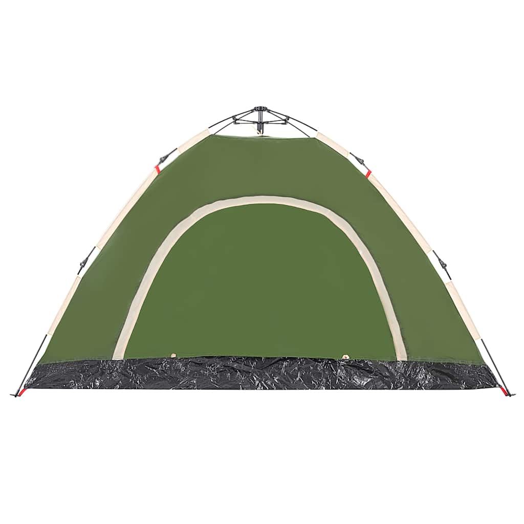 vidaXL Σκηνή Κάμπινγκ 4 Ατόμων Ταχείας Απελευθέρωσης Πράσινη