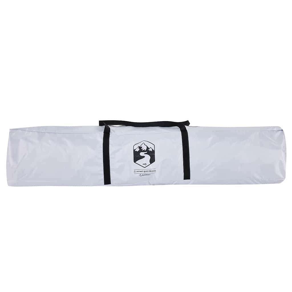 vidaXL Σκηνή Κάμπινγκ με Θόλο 3 Ατόμων Λευκή από Ύφασμα Συσκότισης