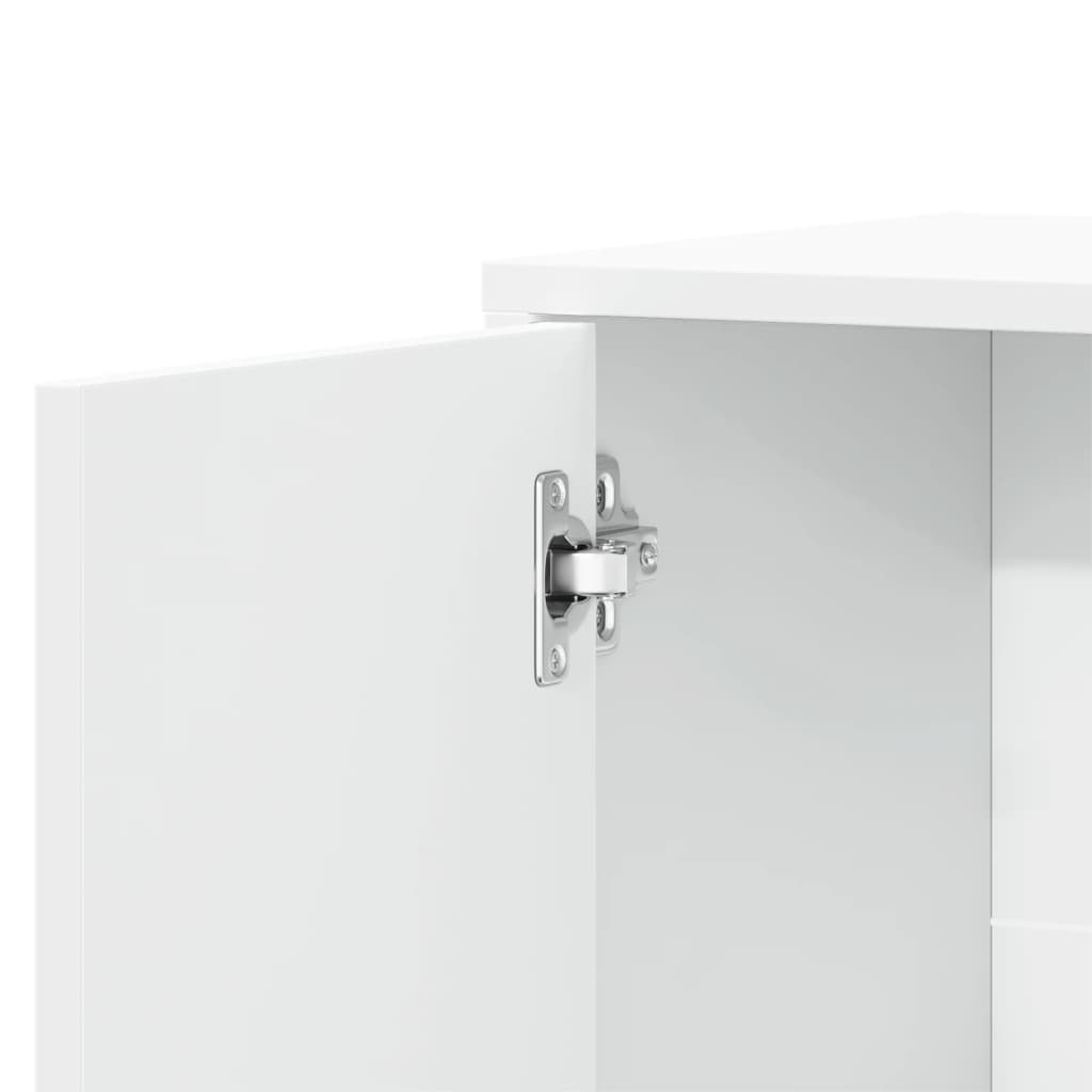 vidaXL Βοηθητικό Ντουλάπι Λευκό 60x31x70 εκ. από Επεξεργασμένο Ξύλο